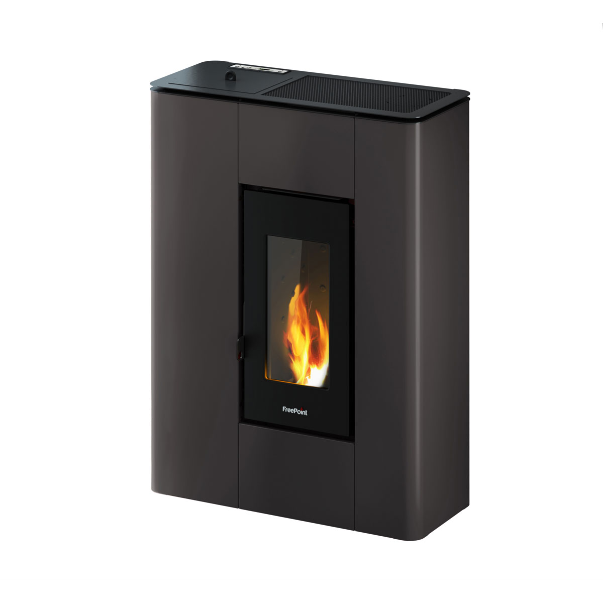 FreePoint Pelletofen Atrium 5" bis 5,2 kW Heizleistung anthrazit | schwarz | 206898