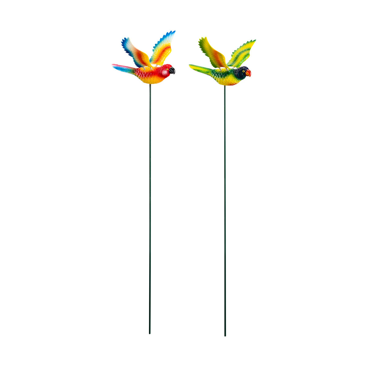 Kunstgewerbe Gehlmann Kunststoffstecker Papagei mehrfarbig 11 cm | 11 | 214555