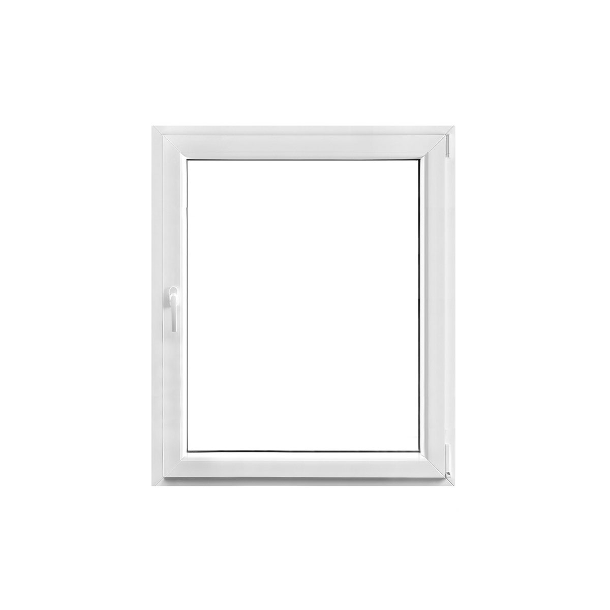 Wohnraumfenster Q 71 Premium Serie 3-Fach Verglasung 75 x 50 weiß DR | 216404
