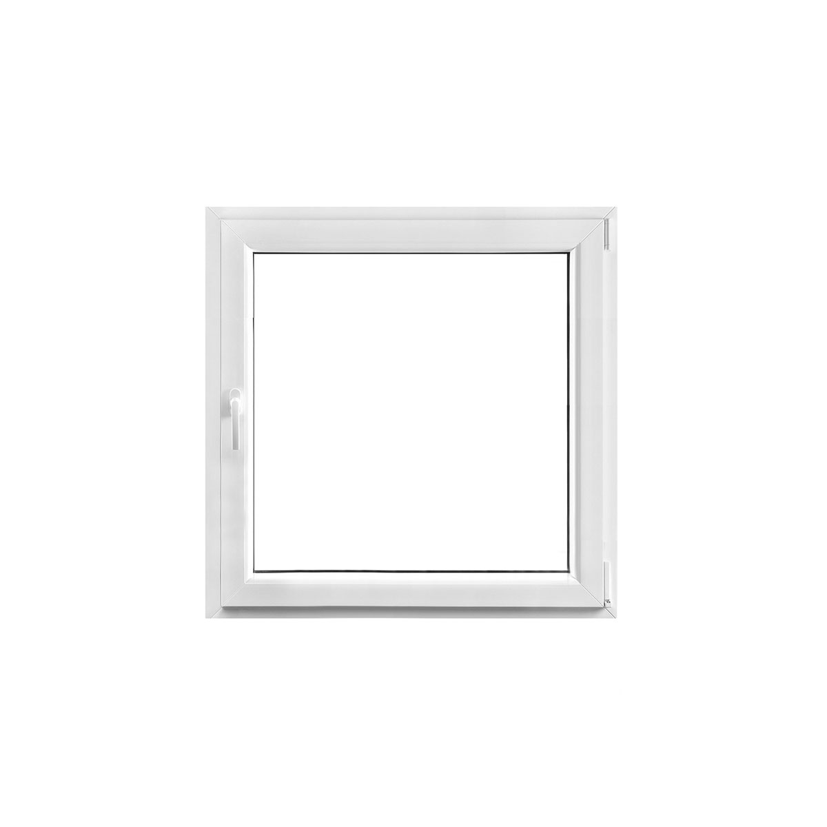 Wohnraumfenster Q 71 Premium Serie 3-Fach Verglasung 75 x 90 weiß DR | 216968