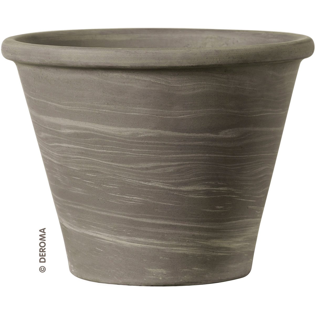 Pflanztopf Vasum Duo 25 cm graphit | graphit | 25 | 218246