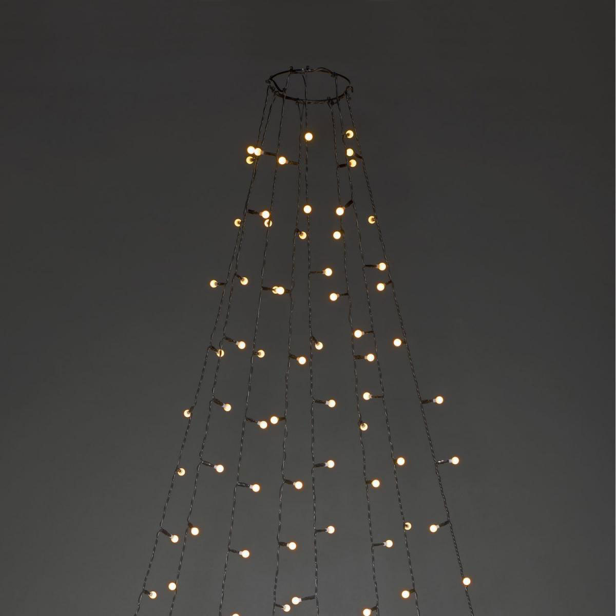 Konstsmide LED-Baummantel mit Ring 30 Dioden Außen | 219247