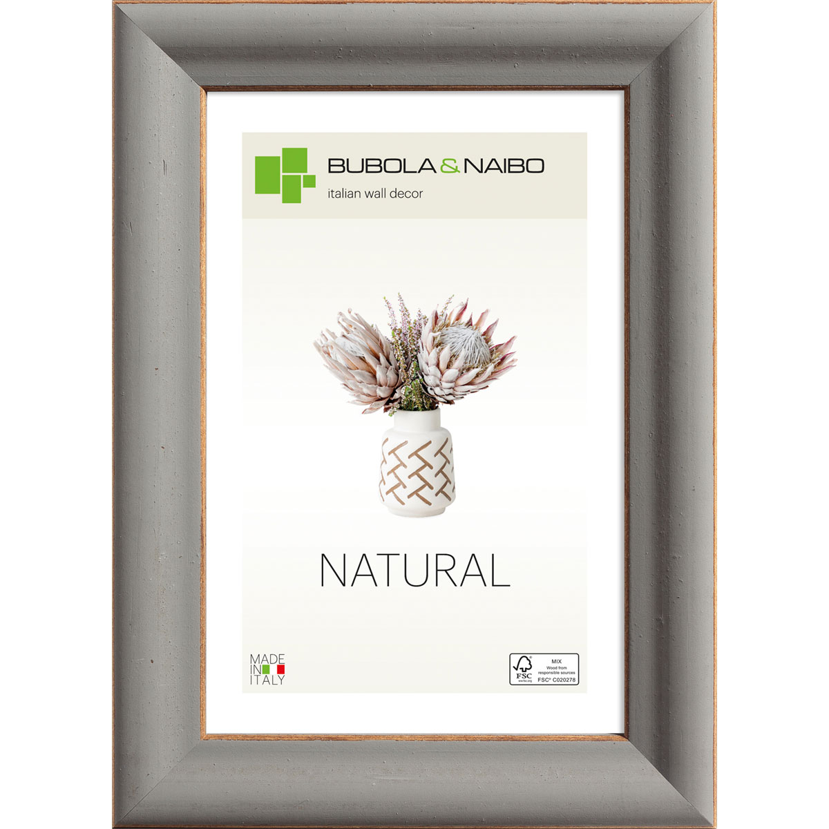 Holzrahmen MARIE CLAIRE 50 x 70 cm Grau | 221597