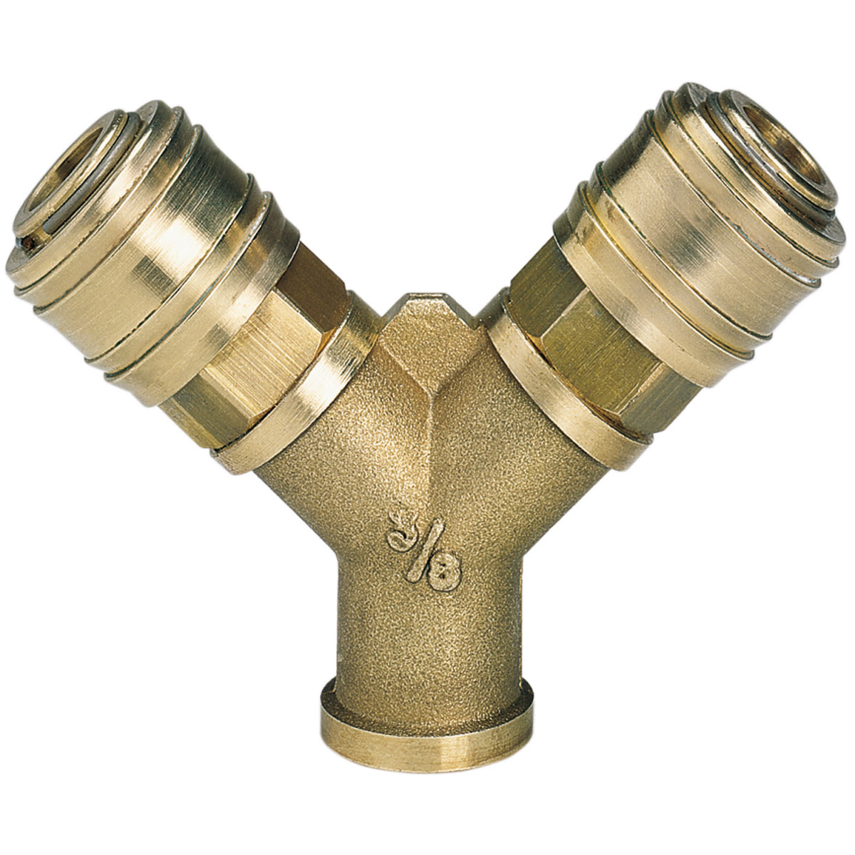 Einhell Druckluftverteiler mit 2 Schnellkupplungen | 238408
