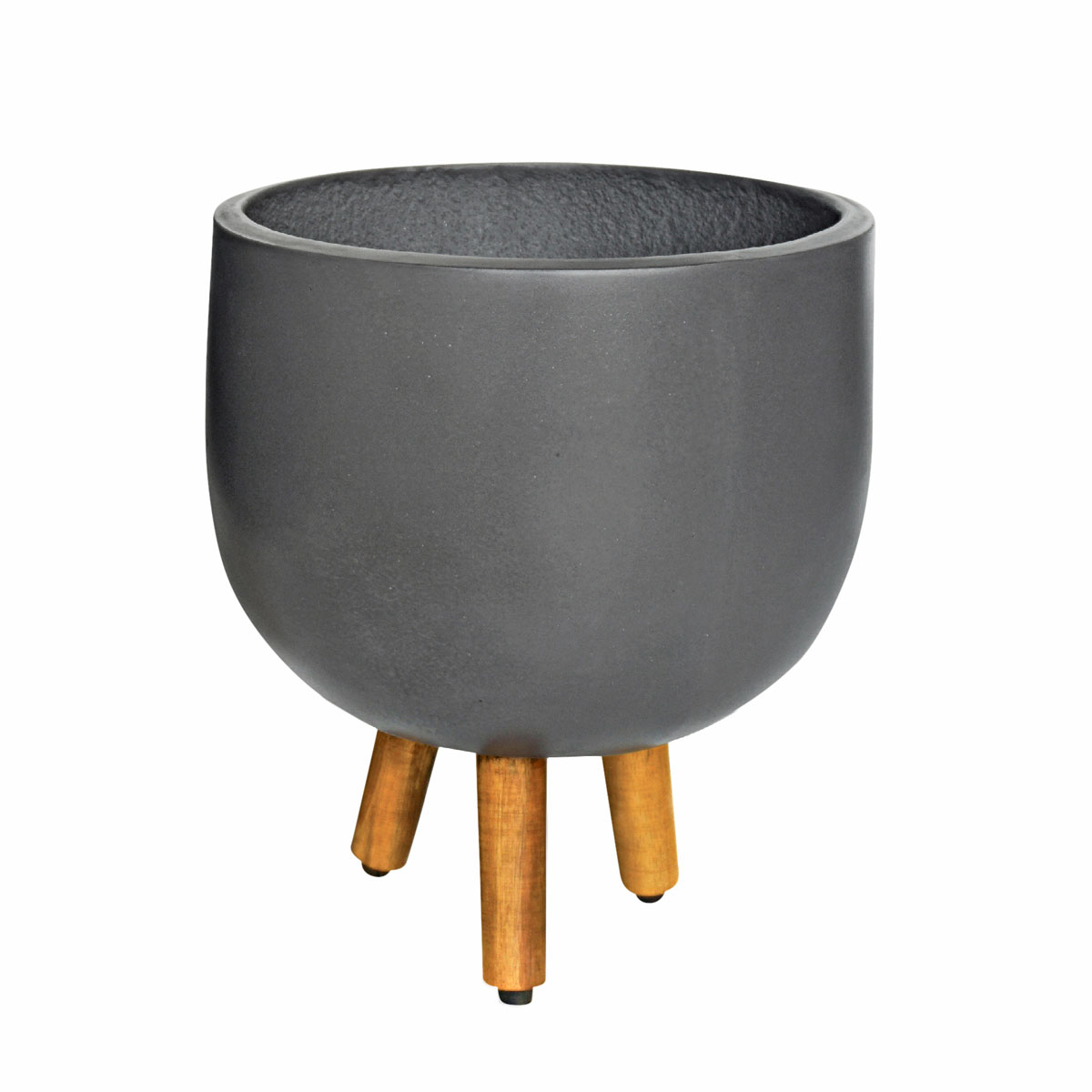 Haveson Blumentopf Stockholm mit Füßen 24 x 17 cm | 24x24x17 | 244830