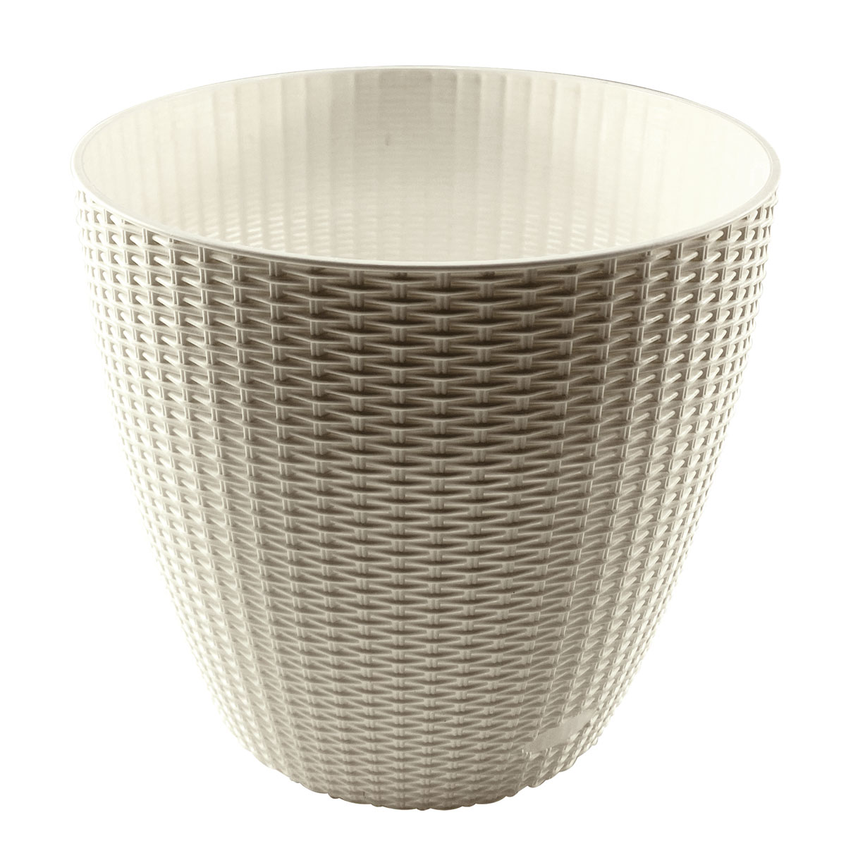 Haveson Topf Modern Trend Durchmesser 21,5 x 20 cm weiß | weiß | Ø21,5x20 | 244895