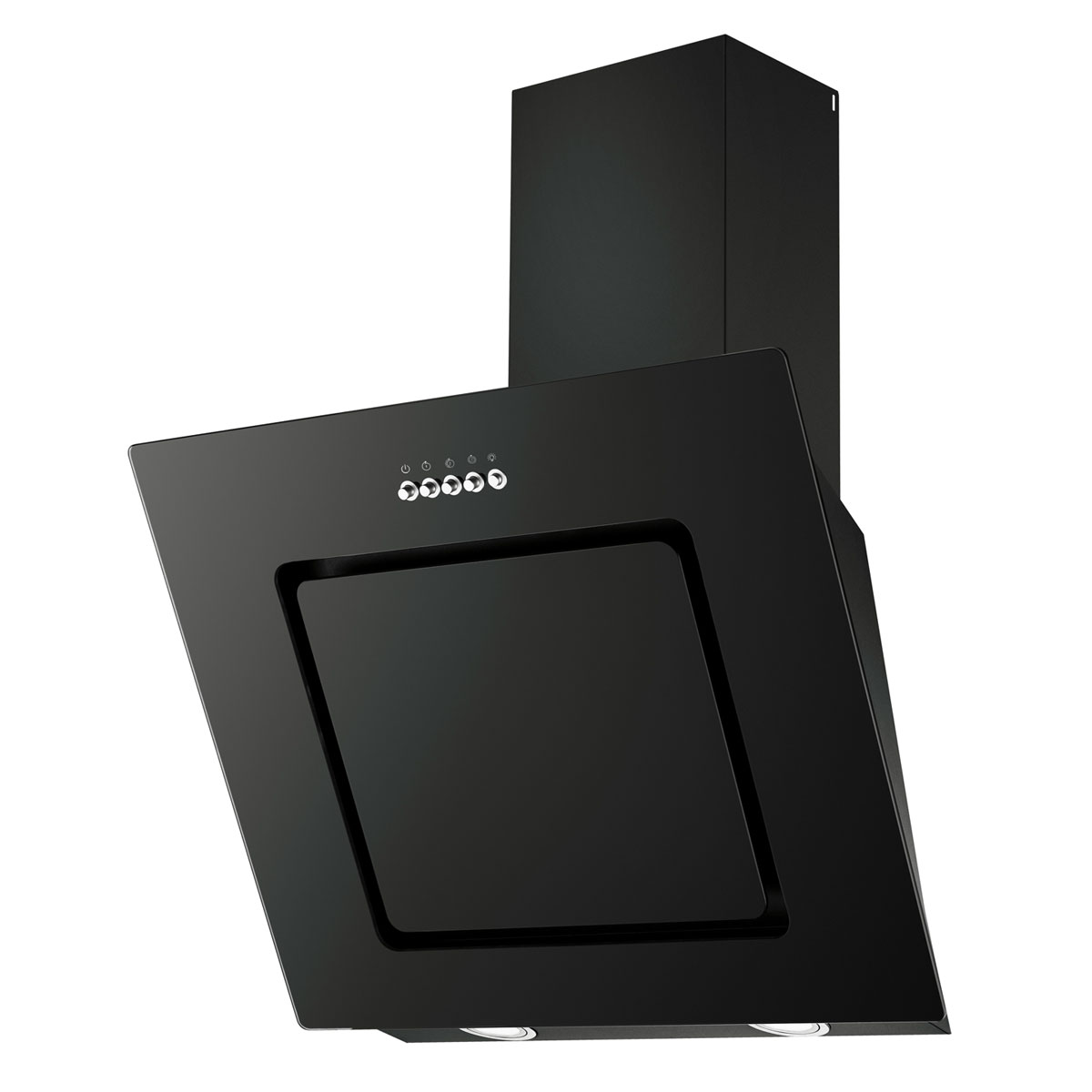 Flector Dunstabzugshaube schwarz 60 cm | schwarz | 247229