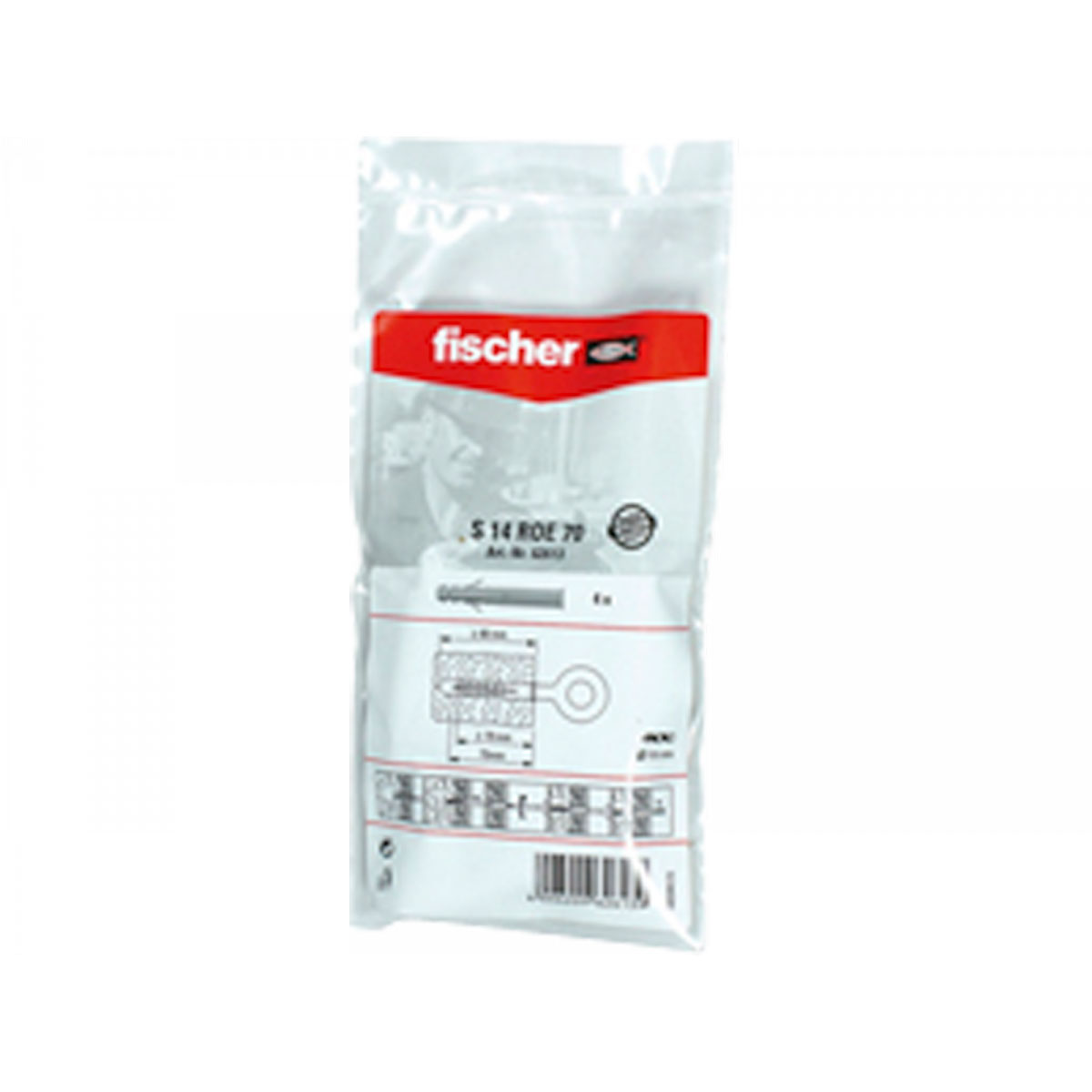 Fischer  Dübel S 14 ROE 70 mm 4 Stück | 13 | 247512