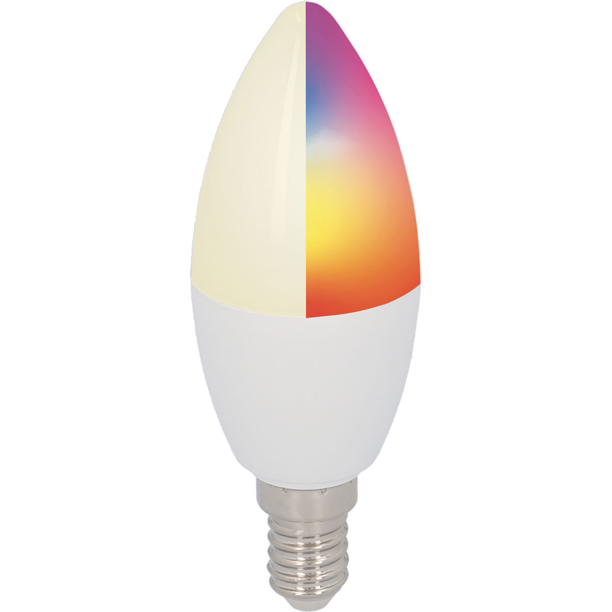 Unitec WIFI LED-Leuchtmittel Smart E14 3,5W RGB CCT dimmmbar | 247643