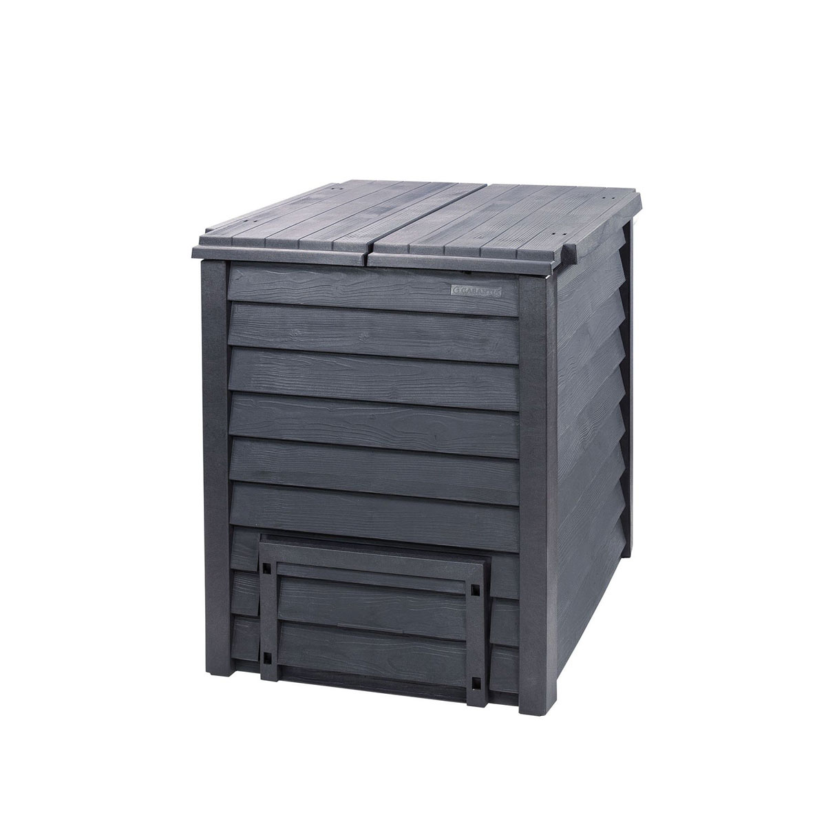 Garantia Komposter Thermo Wood 400 L anthrazit-braun | ohne Bodengitter | 248516