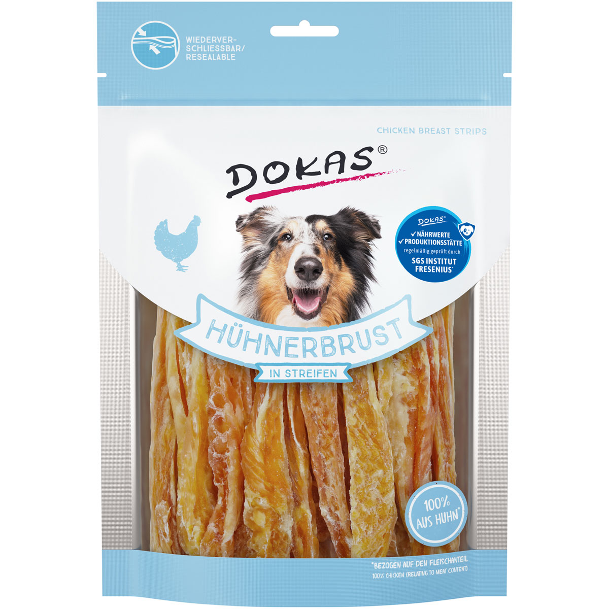 Snack Hühnerbrust in Streifen 250 g | 252637