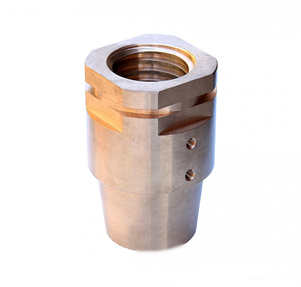 Tragmutter passend für SAT 24, 35, 50, 125 Kfz Hebebühne, Main-Nut, Lifting-Nut, aus Bronze mit Trap