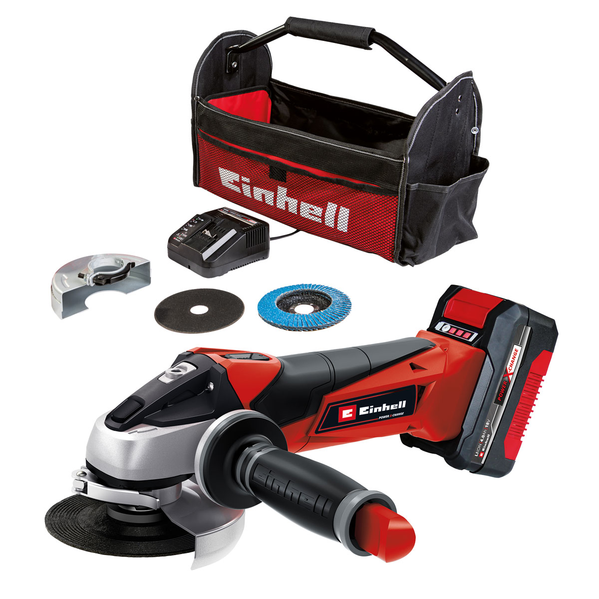 Einhell Akku-Winkelschleifer TE-AG 18/115 Li | 254205