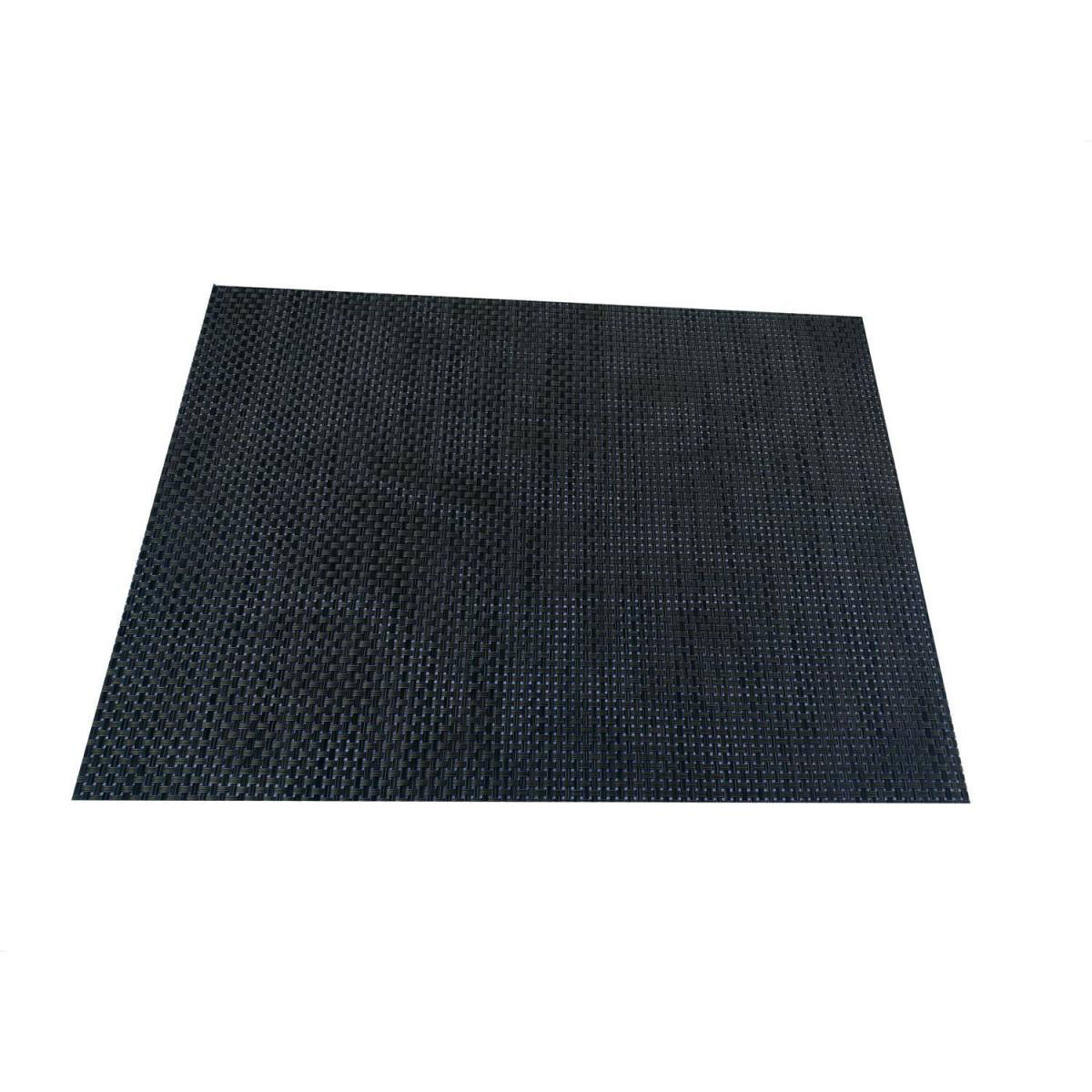 Haveson Platzdecke 45 x 32 cm dunkebraun-meliert | 258229