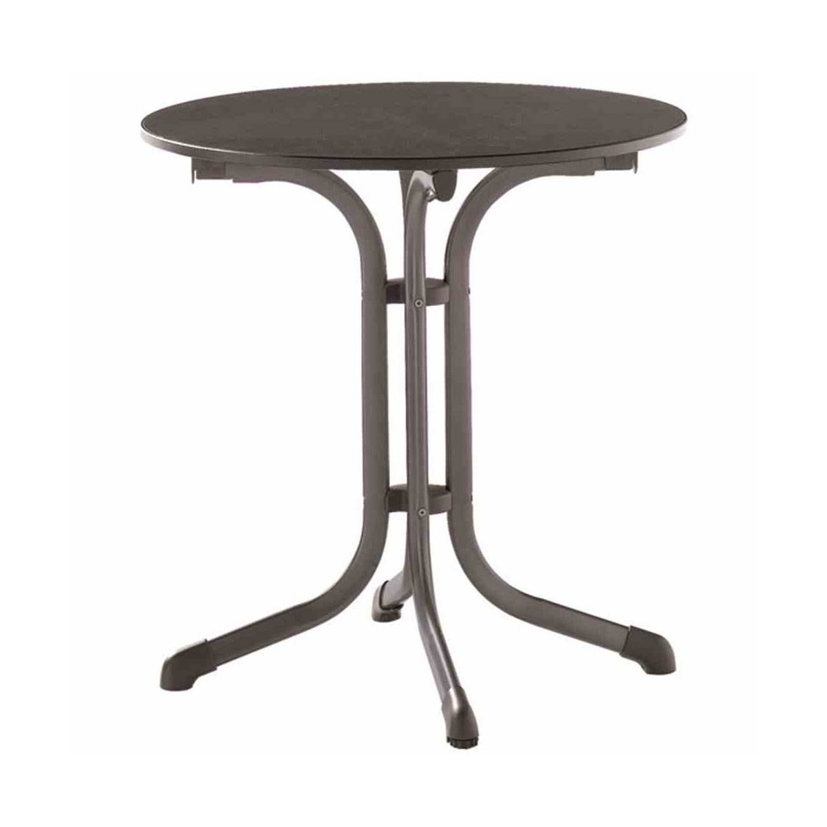 Sieger Klapptisch Vivodur 68 cm eisengrau/anthrazit | eisengrau | 262449