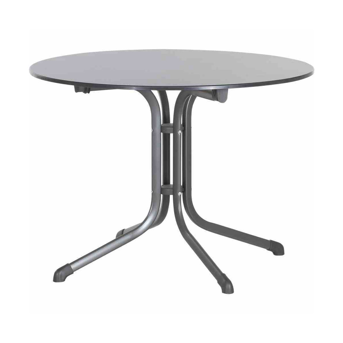 Sieger Klapptisch Vivodur 100 cm eisengrau/anthrazit | 100 | eisengrau | 262453