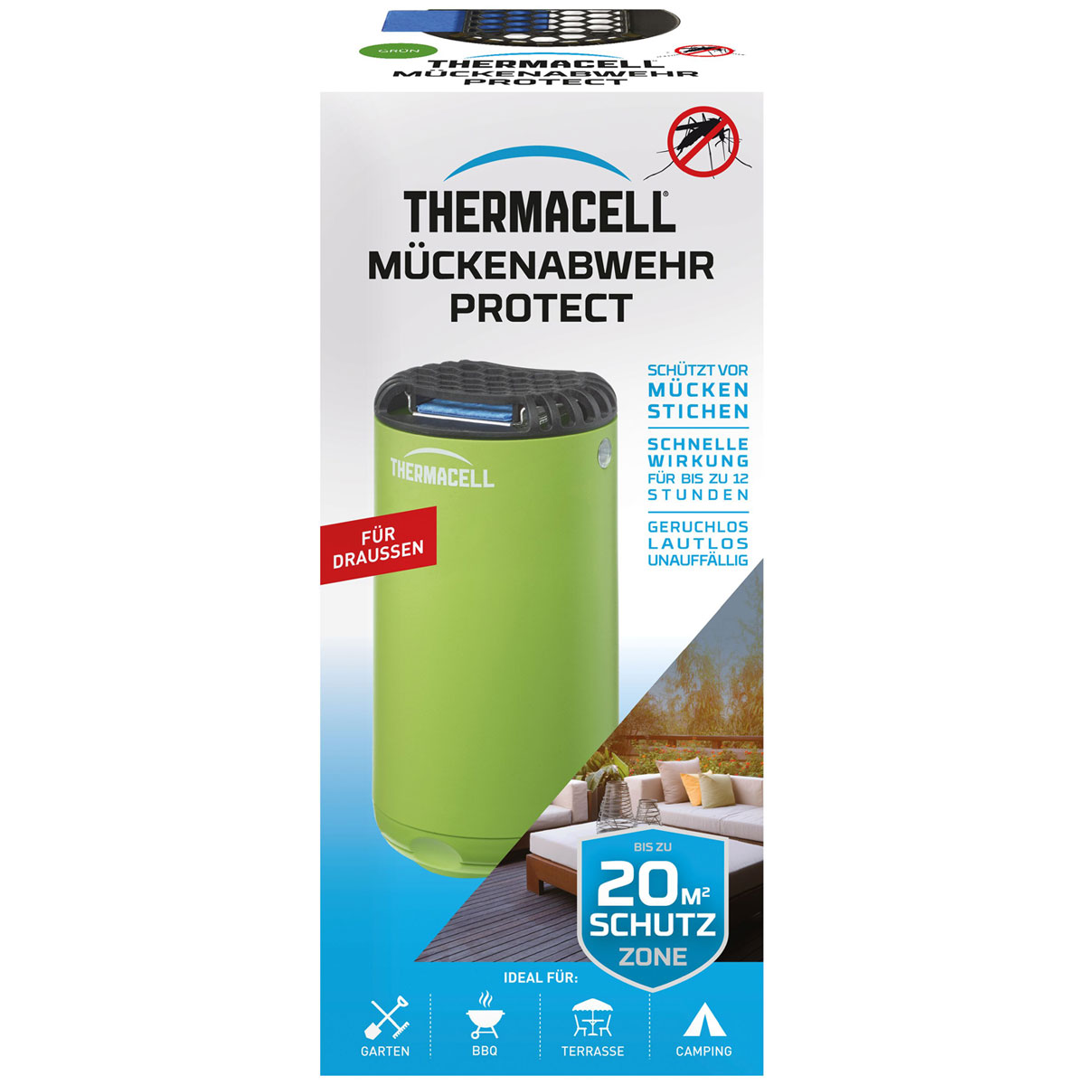 THERMACELL Mückenabwehr Protect grün | grün | 265968