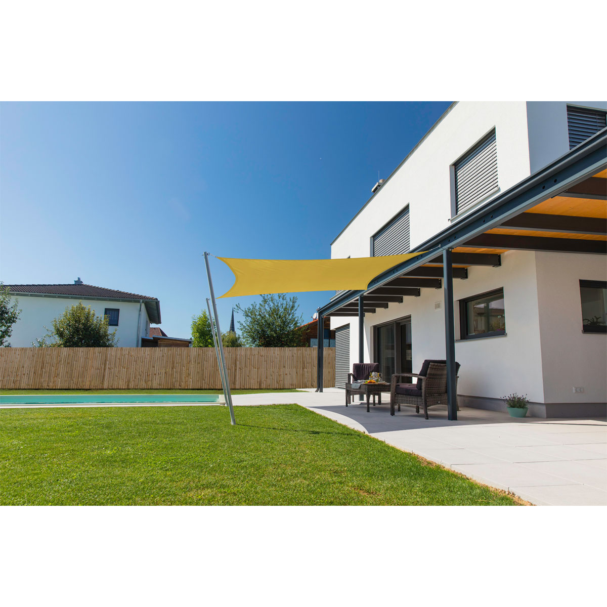 Viereck-Segel Cannes 3 x 3 m gelb | 300 | 269476