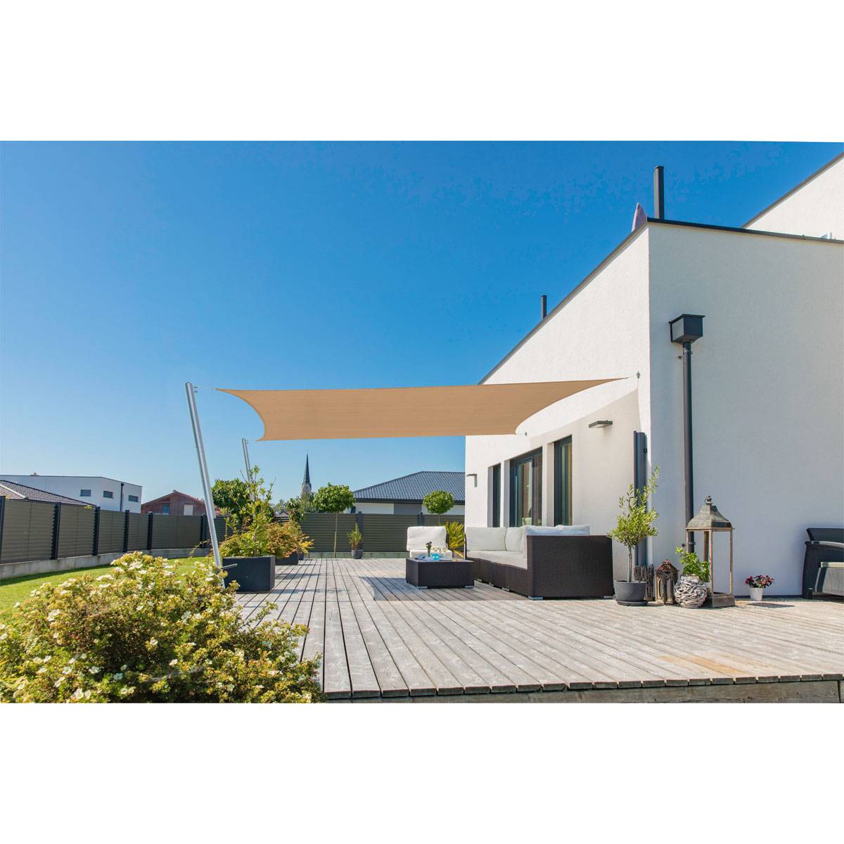 Rechteck-Segel Capri 4 x 5 m reed | 400x500 | 269509