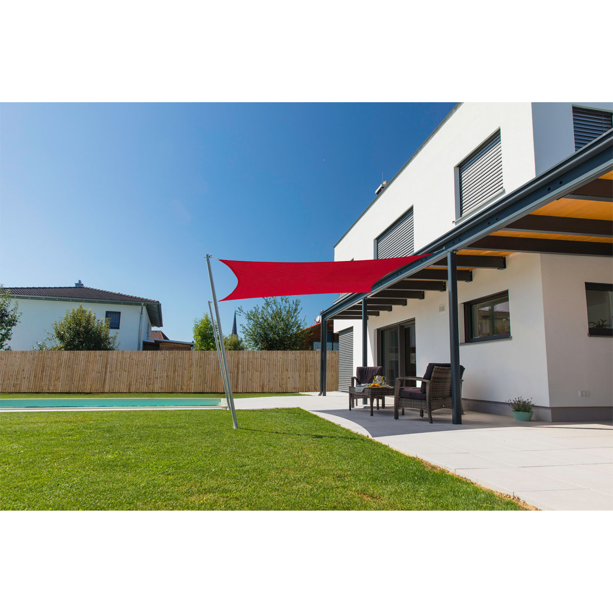 Viereck-Segel Cannes 4 x 4 m brick | 400 | 269520