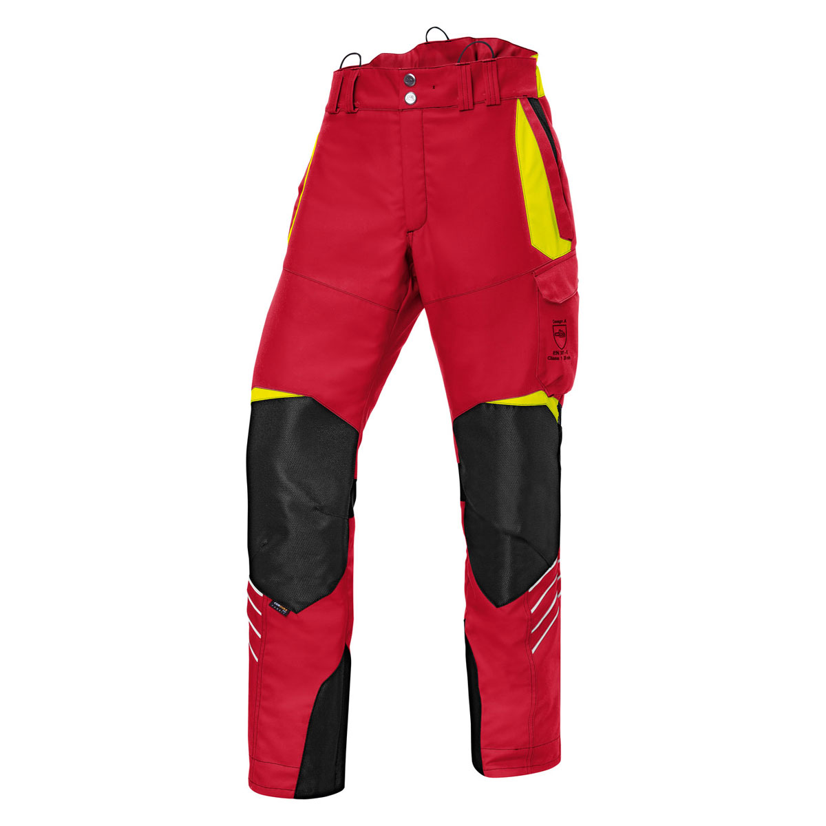 Kübler Schnittschutzhose Forest rot Größe M | rot | M89 | 270589