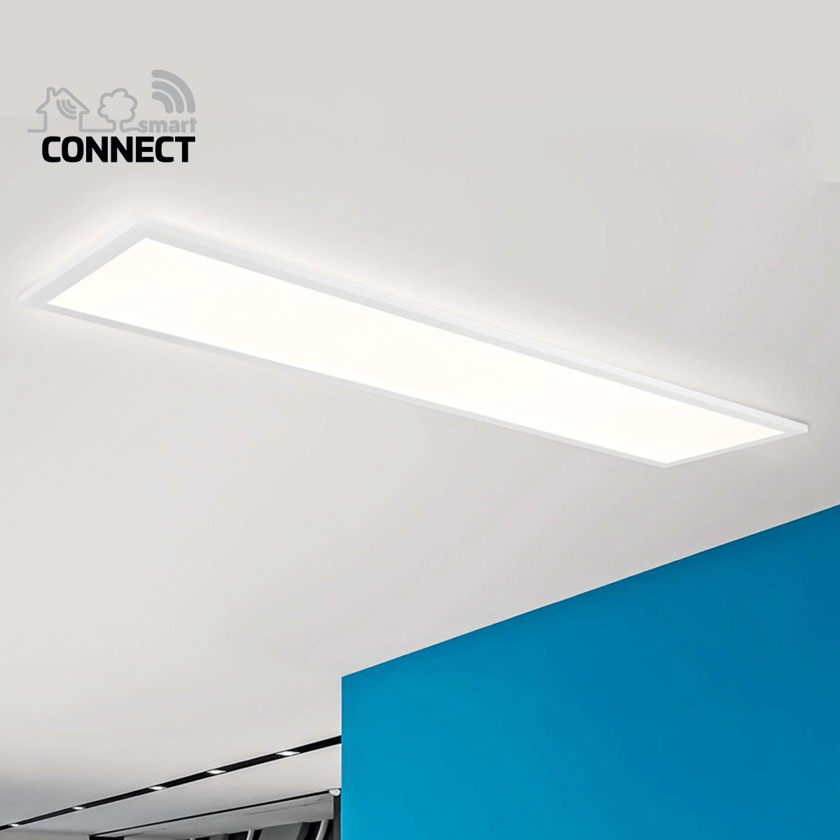 Flector LED-Panel Smart Connect 120 x 30 cm weiß | 120x30x5 | 271326 – Bild 3