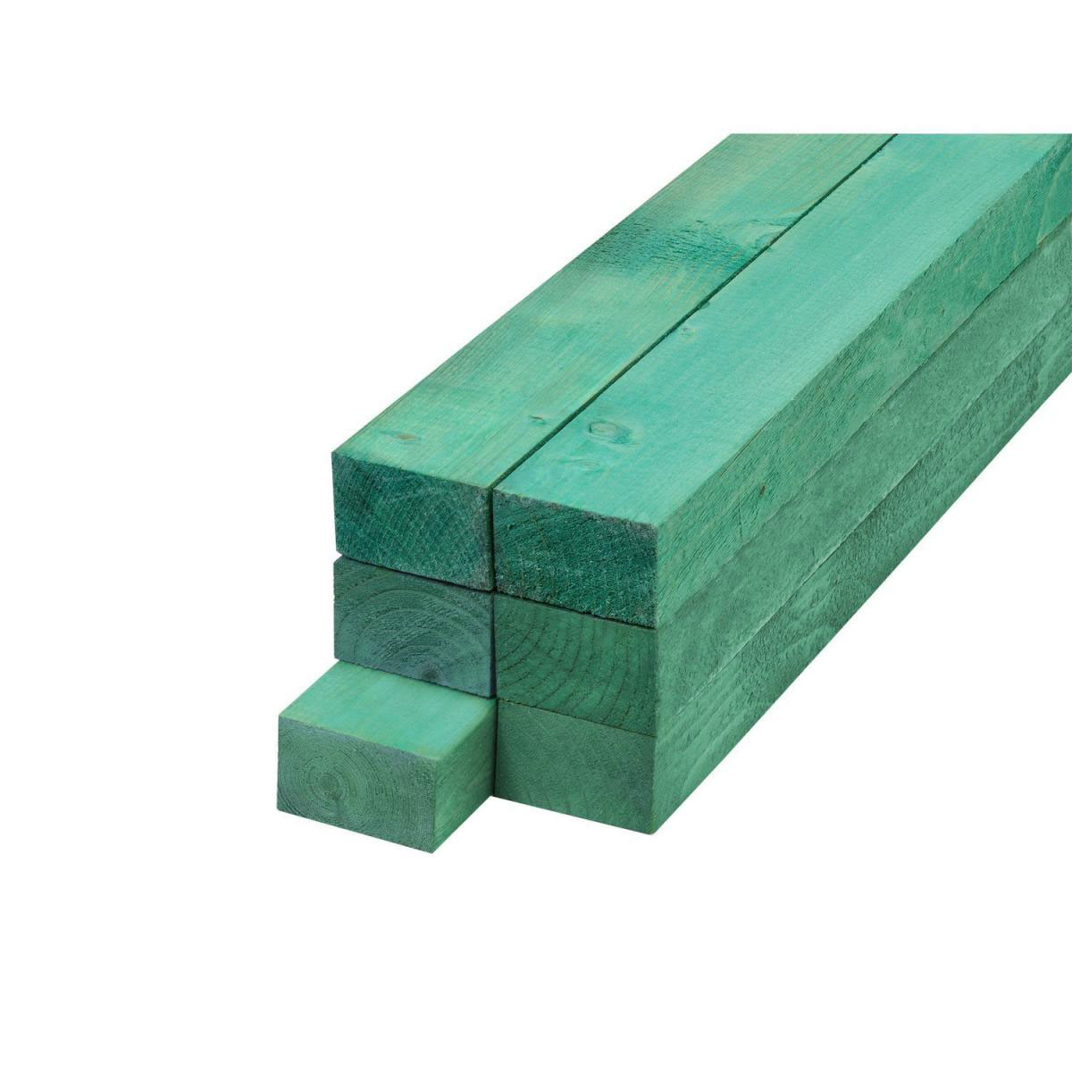 Hartmann  Latte rau imprägniert 3,8 x 5,8 x 300 cm | 5,8 | 300 | 3,8 | 271688