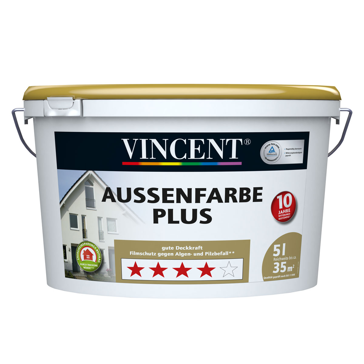 Vincent Außenfarbe Plus 5 L | 5 | 275416