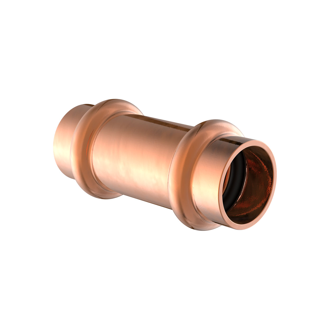 Kirchhoff CU Schiebemuffe blank 18 mm 2 Muffen P5270S | 276255