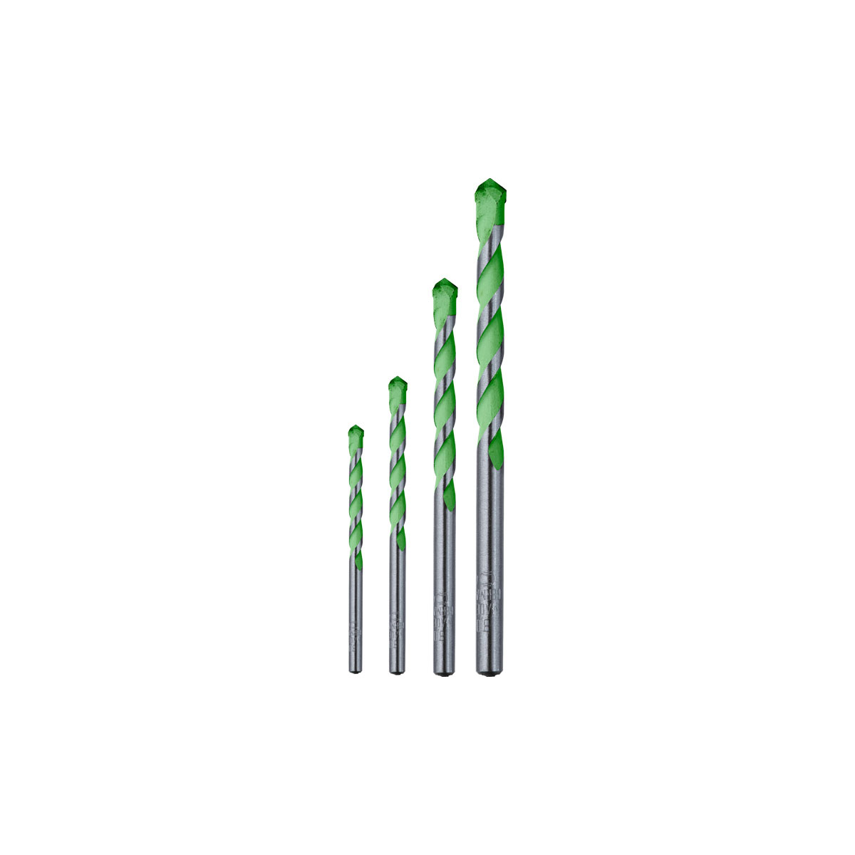 kwb  Granitbohrer Hardcut 4 teilig Durchmesser 5-10 mm | 276516