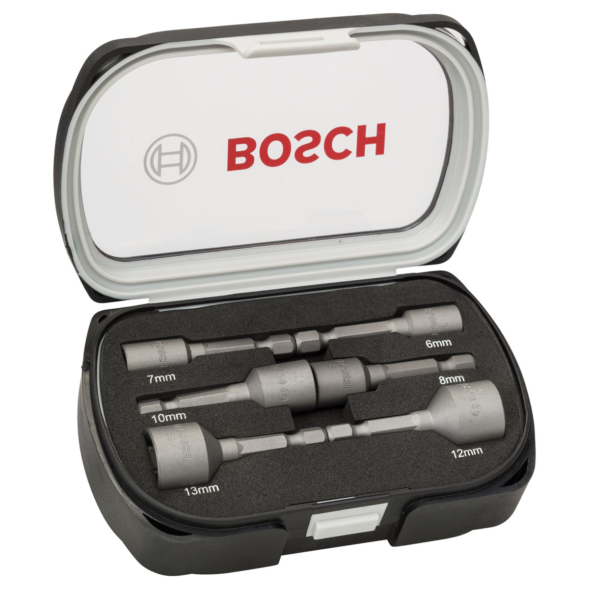 Bosch Professional  6-teiliges Steckschlüssel-Set 6–13 mm | 277452