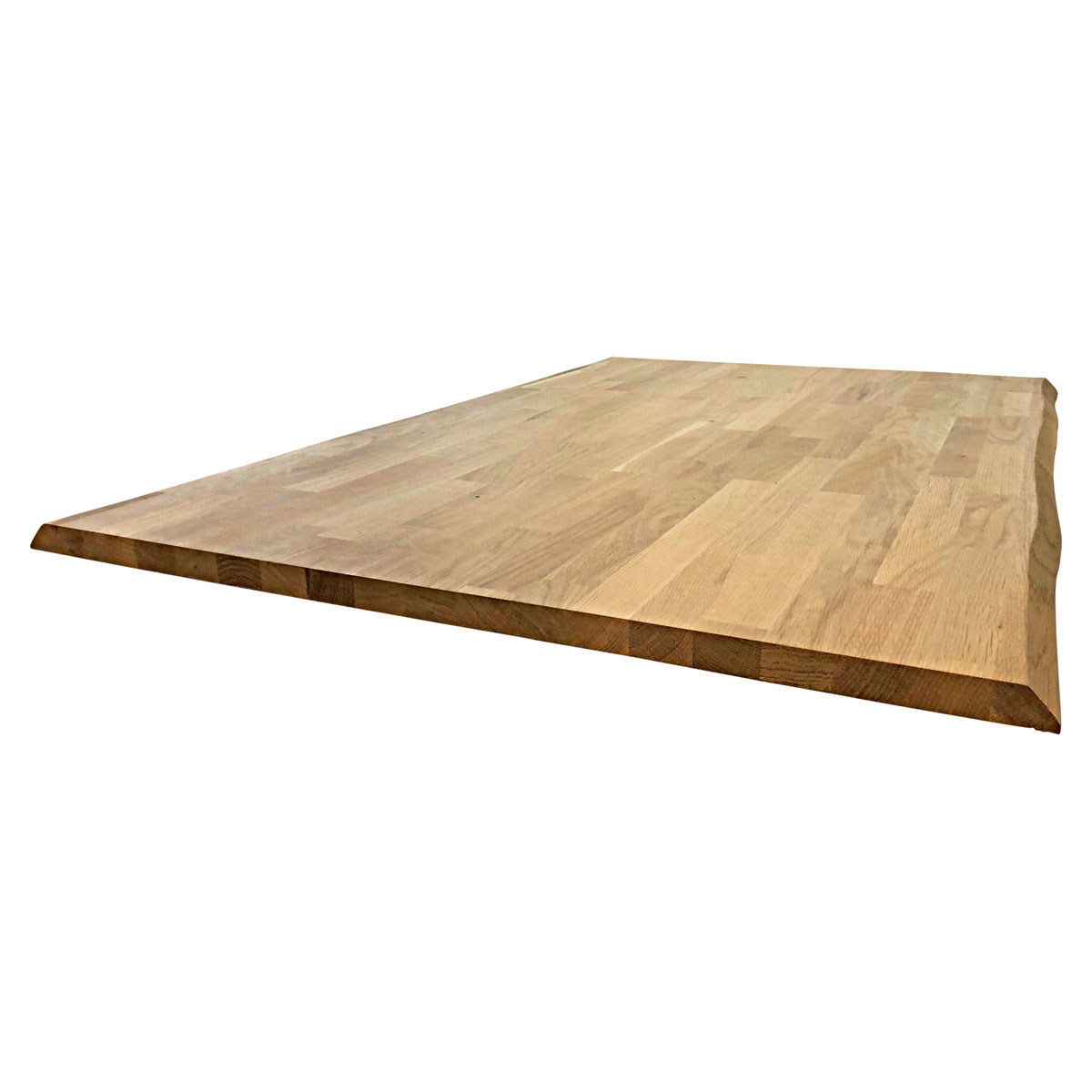 Tischpl Eiche 2 Laengsk Baumkante roh gezinkt 1200 x 800 x 26 mm | 120 | 277737