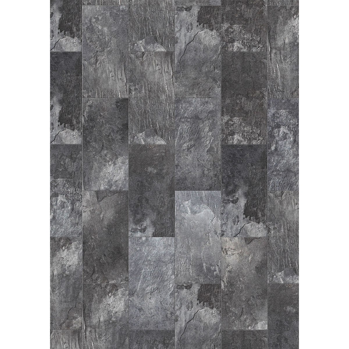 Specht Laminatboden Deluxe Aqua Schiefer 60,4 x 28 cm | Schiefer-Optik | schwarz | grau | 278145