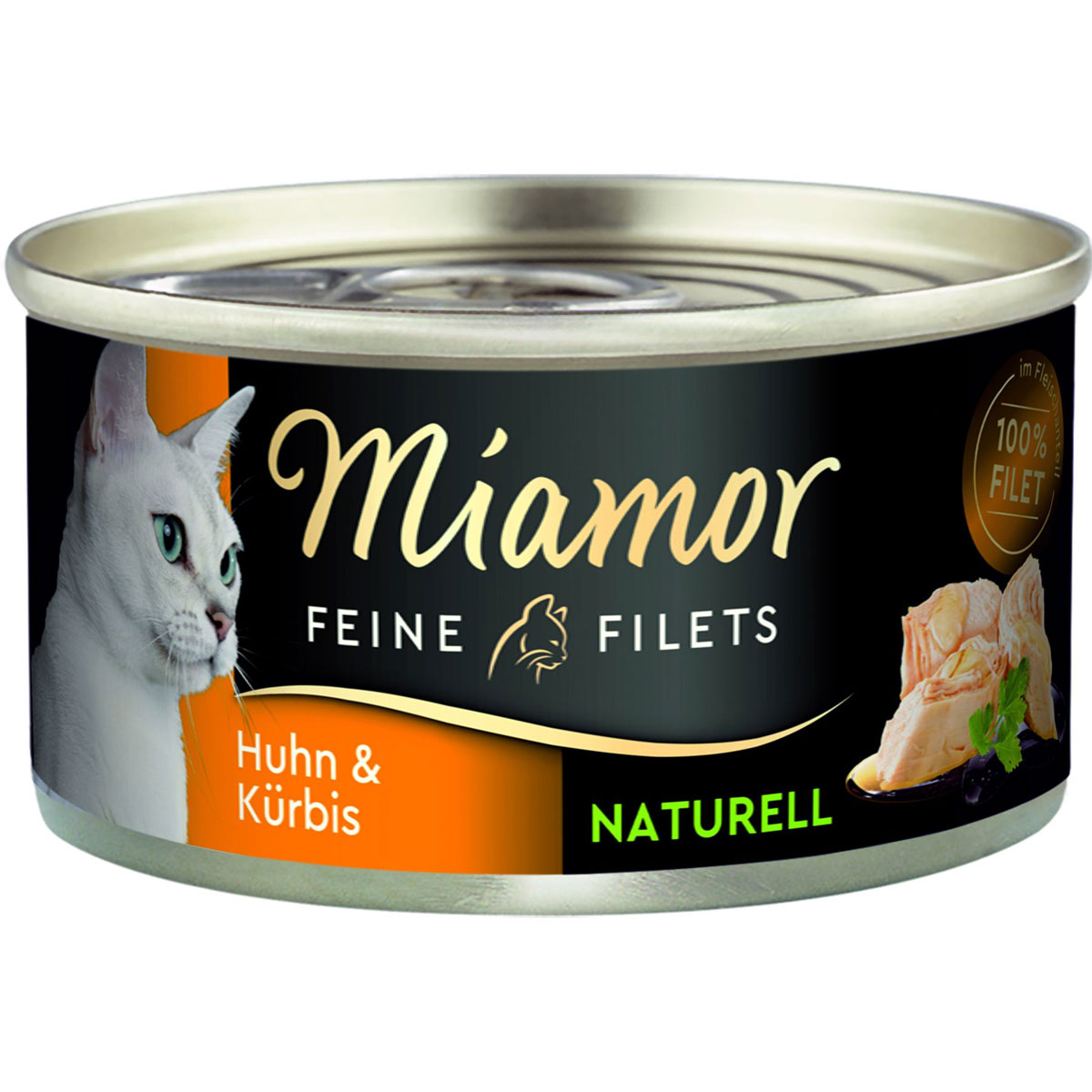 Miamor  Dose Feine Filet Naturelle HuhnKürbis 80g | 293783