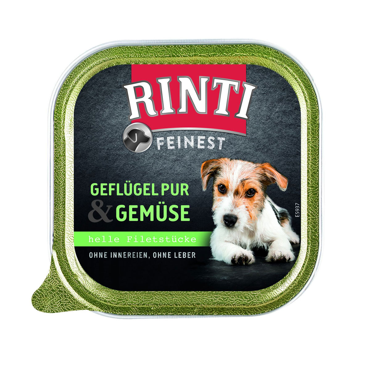 Rinti  Schale Feinest Geflügel Pur und Gemüse 150 g | 297126