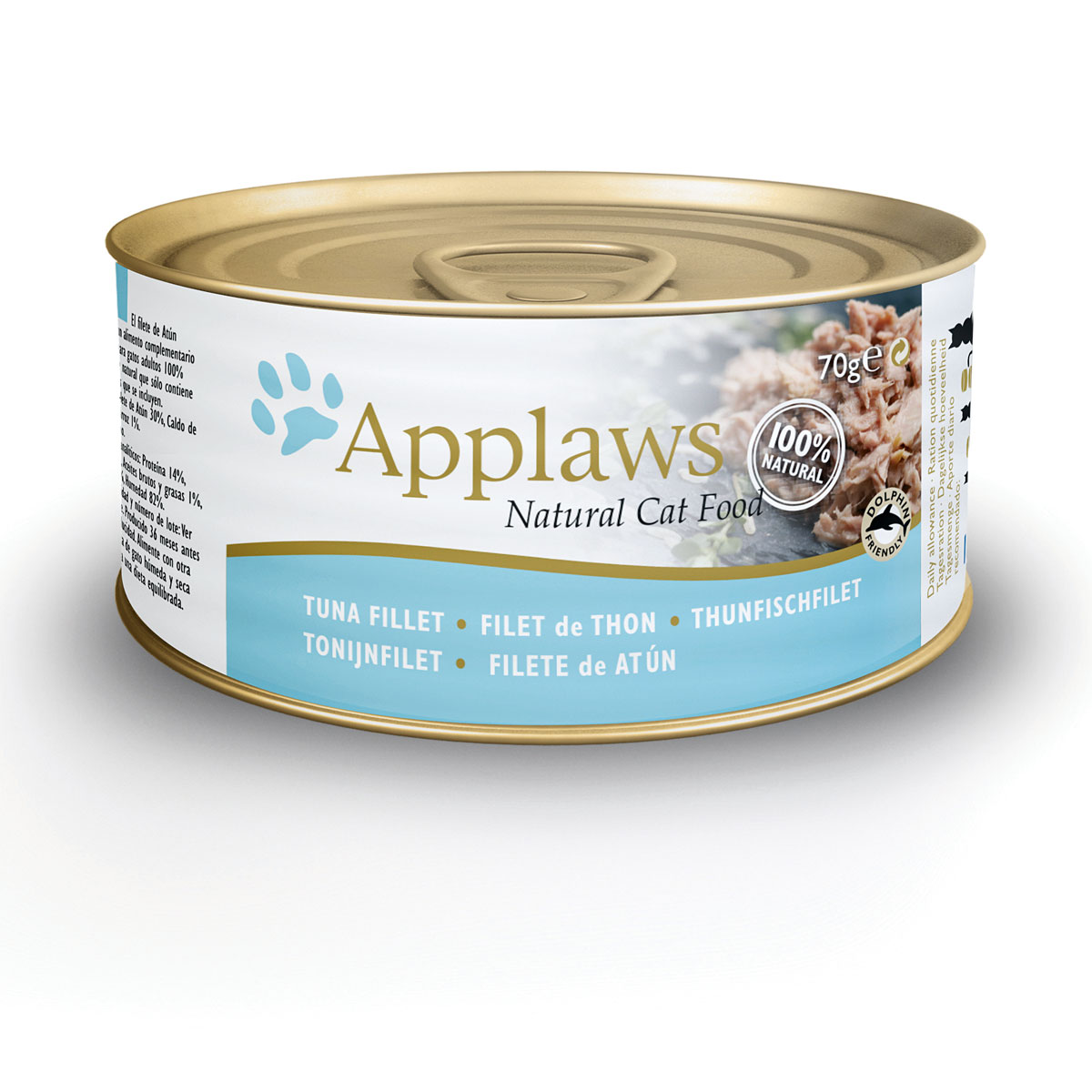 Applaws  Nassfutter in der Dose mit Thunfischfilets 70g | 298010