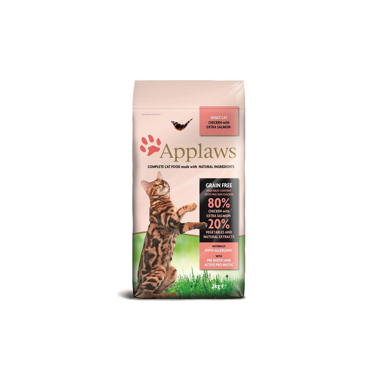Applaws Trockenfutter mit Hühnchen und Lachs 2 kg | 298029