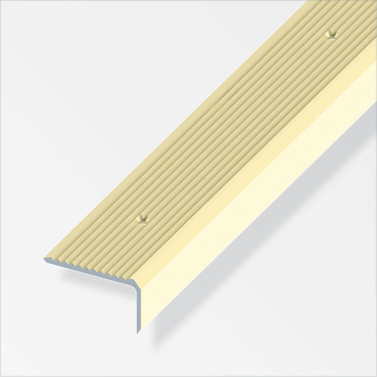 Alfer Treppenschiene 41 x 23 mm 1m champagner | 4,1x2,3 | 298902