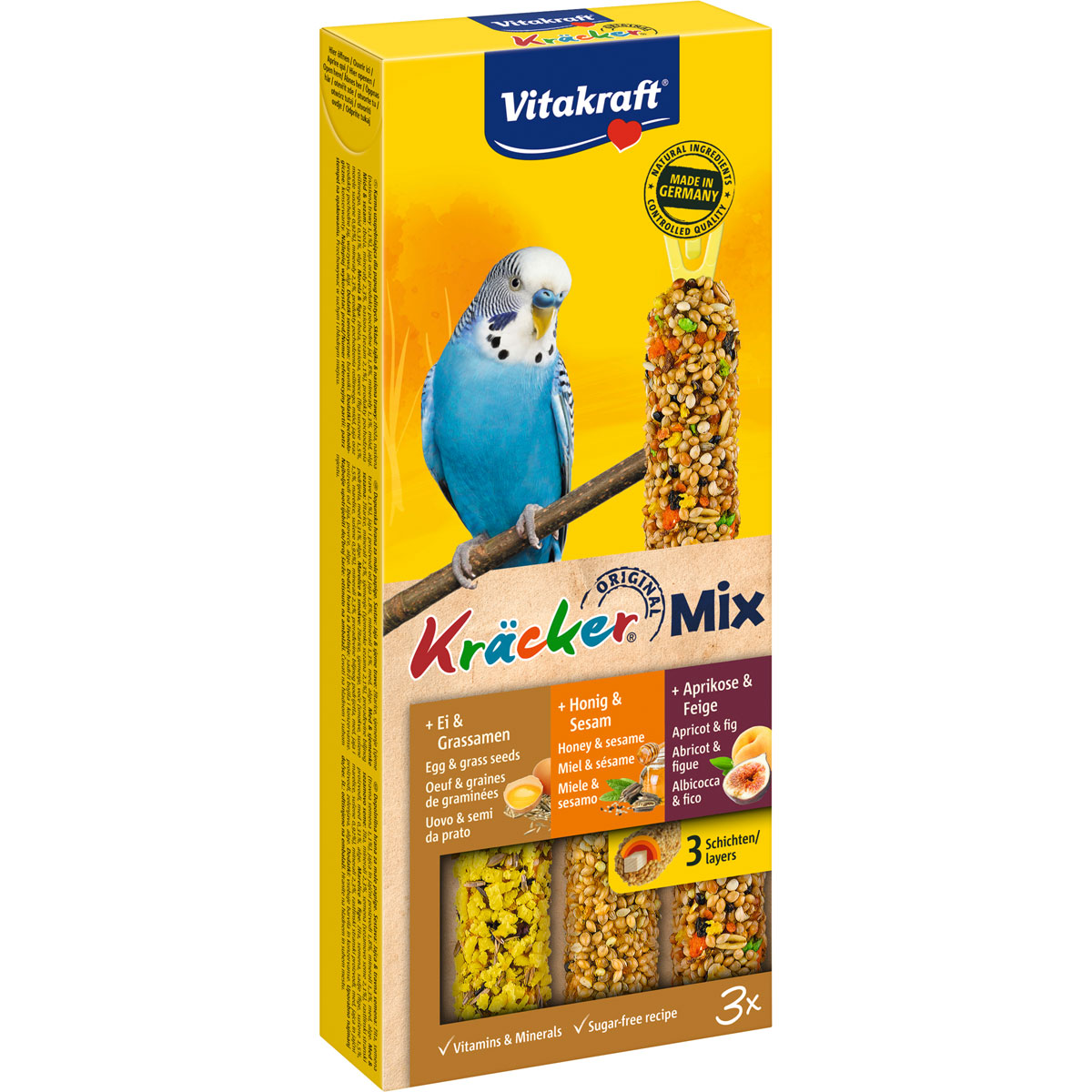 Kräcker für Wellensittiche 3er | 329134