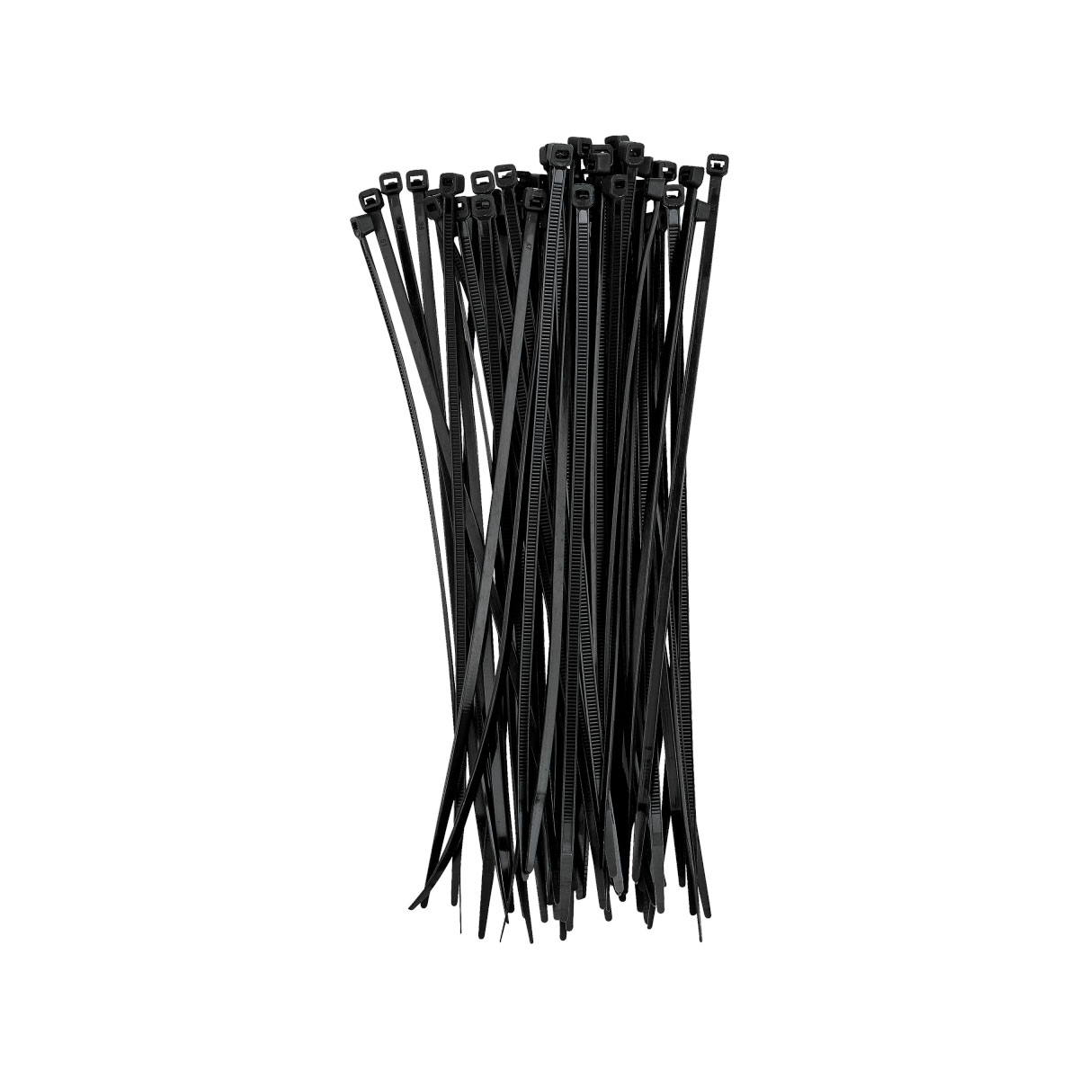 Basic  Kabelbinder 20 cm schwarz 50 Stück | schwarz | 20 | 367059