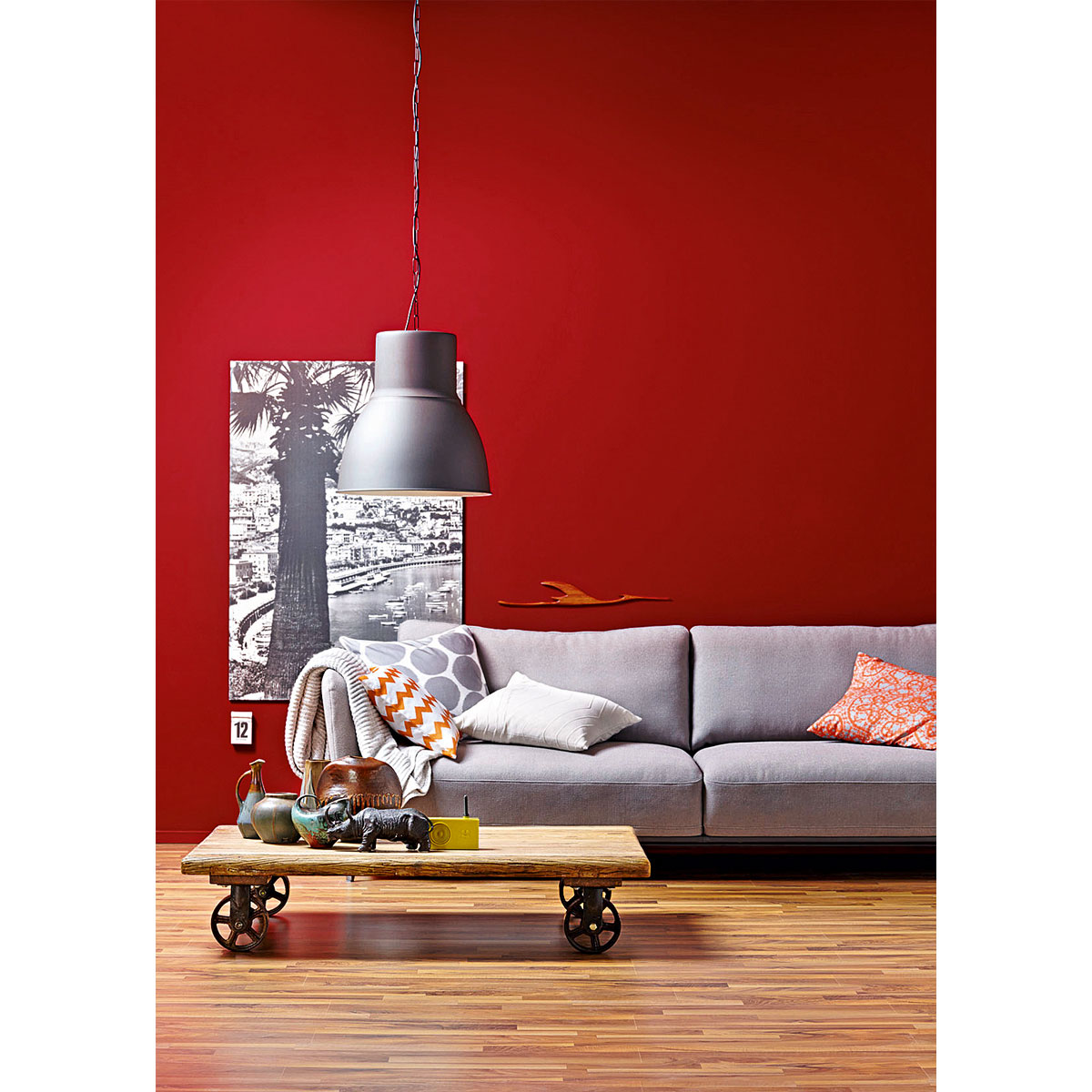 Schöner Wohnen Farbe Trendfarbe Amarena Matt 1 L | 1 | Matt | 383948 – Bild 3