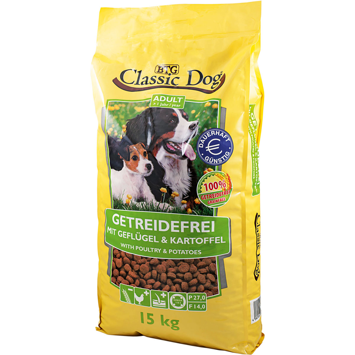 Classic Dog Geflgel und Kartoffel getreidefrei 15kg | 400386