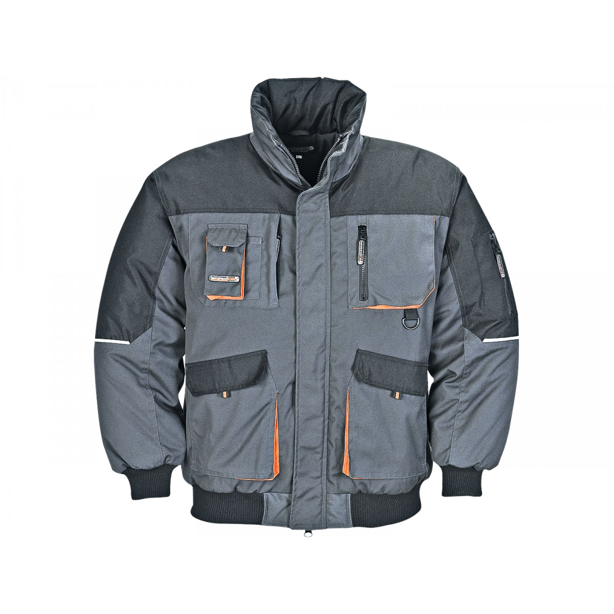 Herren Pilotenjacke Größe L grau | 417810