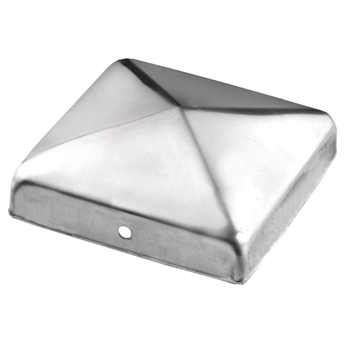 Connex Pfostenkappe Niro ohne Kugel 7 x 7 cm matt | ohne Kugel | 419166