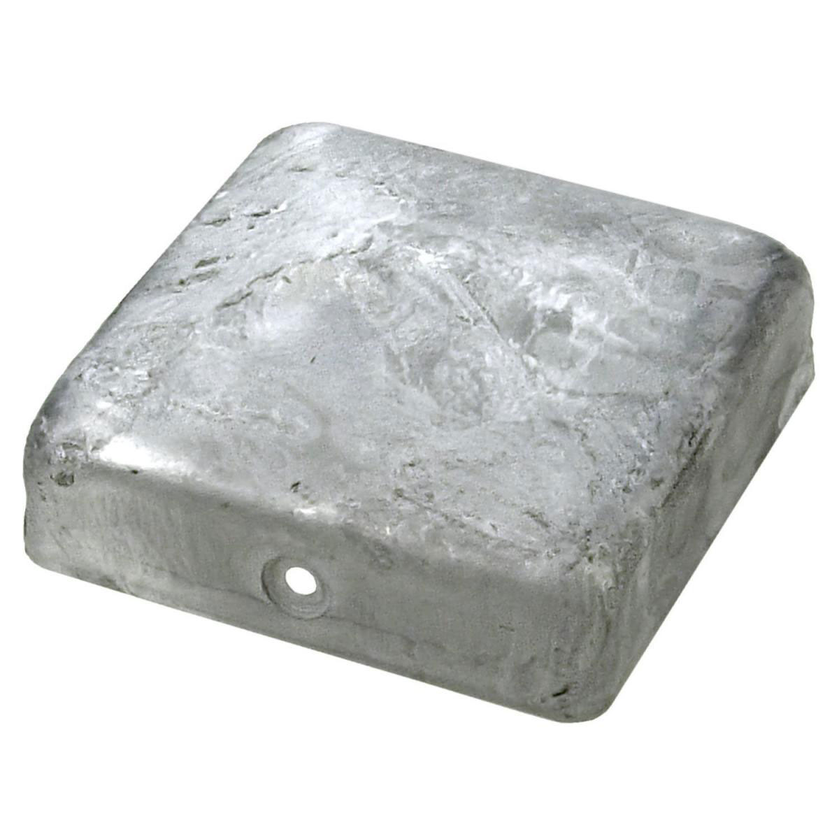 Connex Pfostenkappe ohne Kugel 7 x 7 cm feuerverzinkt | ohne Kugel | 419426