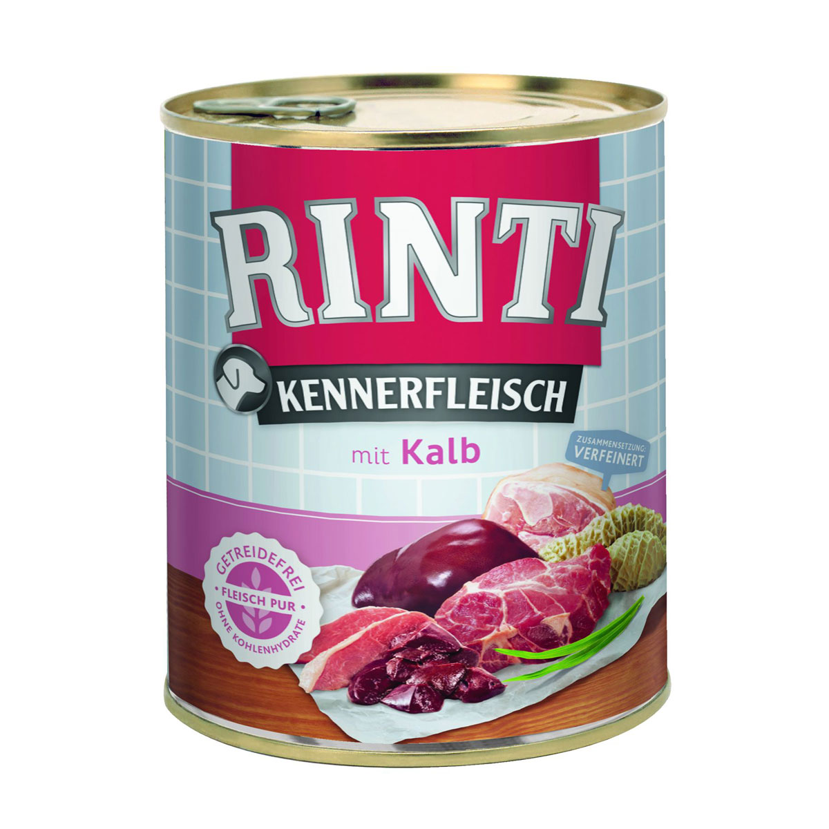 Rinti  Dose Kennerfleisch Kalb 800g | 429839