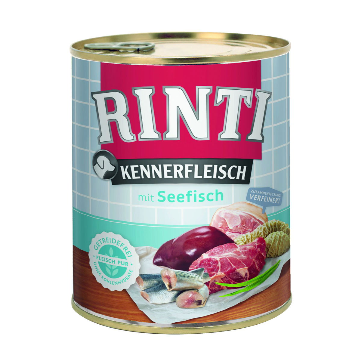 Rinti  Dose Kennerfleisch Seefisch 800g | 441256