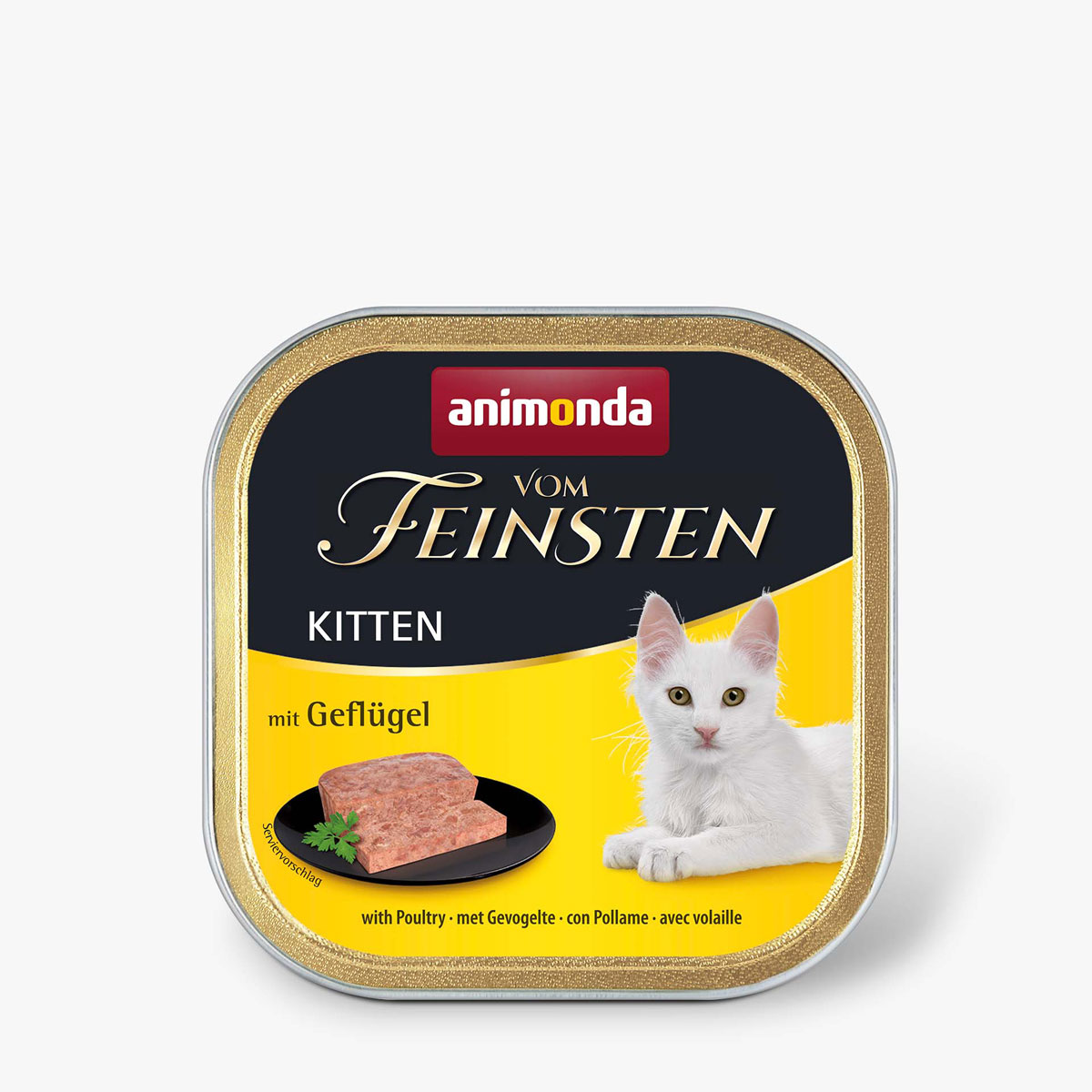 animonda Vom Feinsten  Cat Kitten mit Geflügel 100g | 441314
