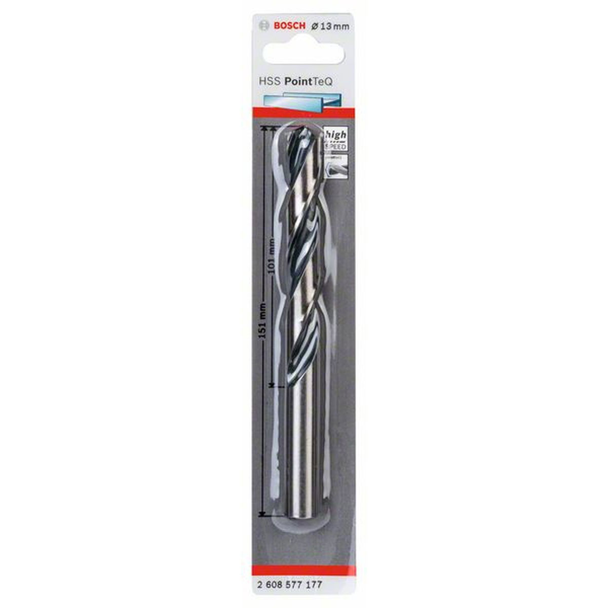 Bosch HSS-Spiralbohrer PointTeQ 13,0 mm | 151 | 490149