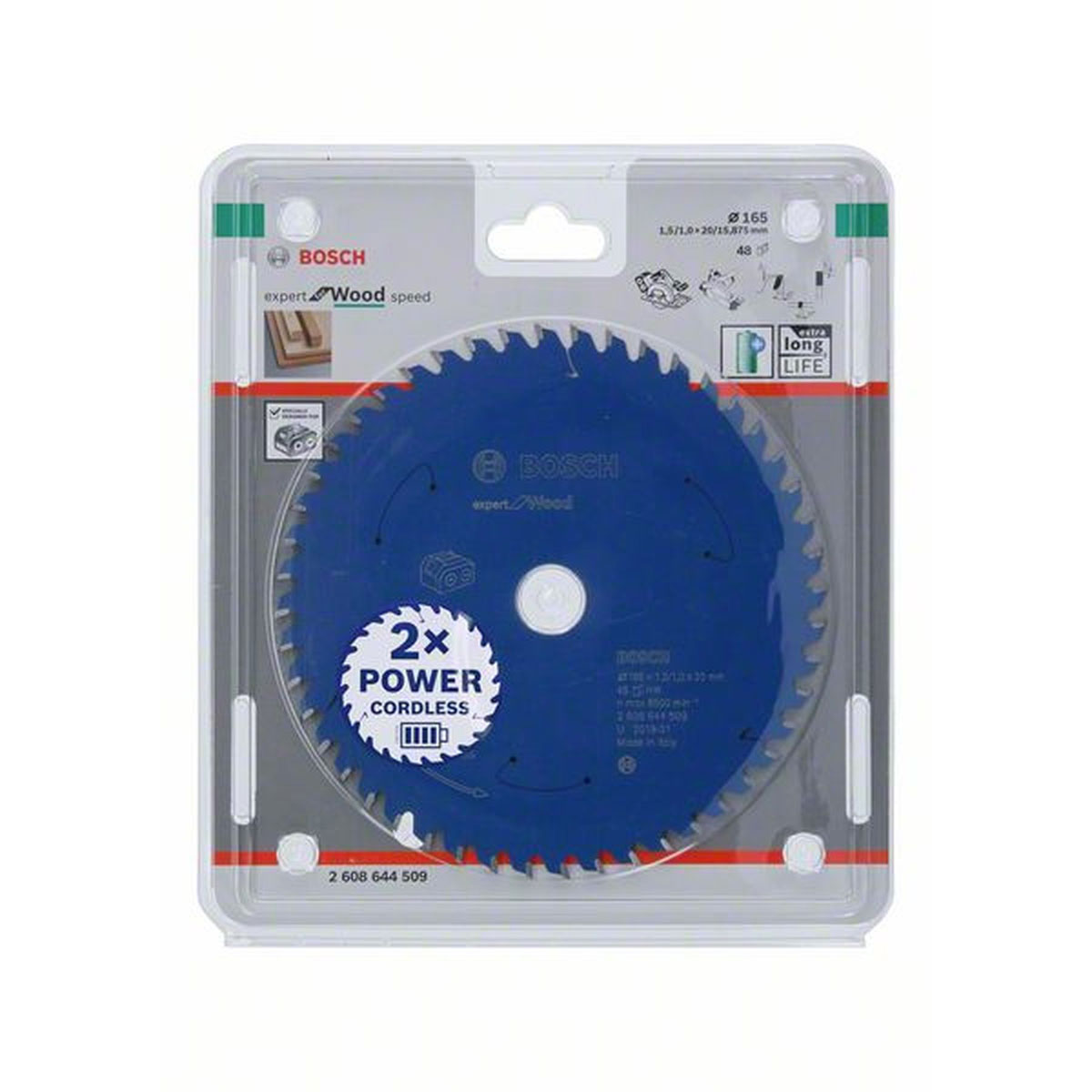 Bosch  Kreissägeblatt Durchmesser 165 x 1,5 mm | 165 | 490206